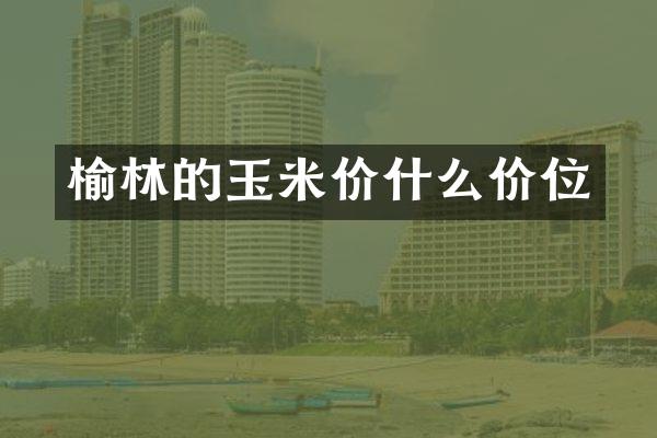 榆林的玉米价什么价位