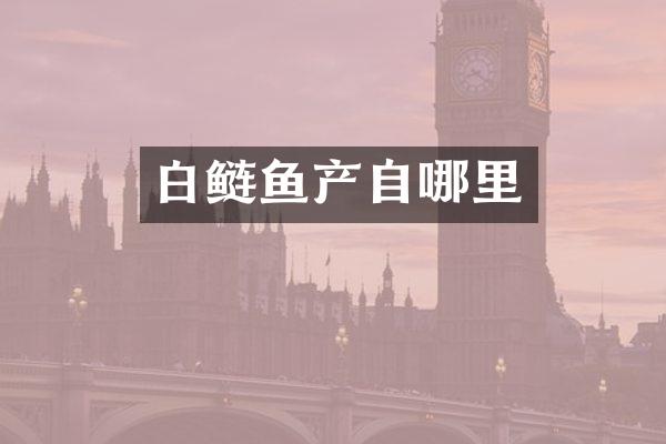 白鲢鱼产自哪里